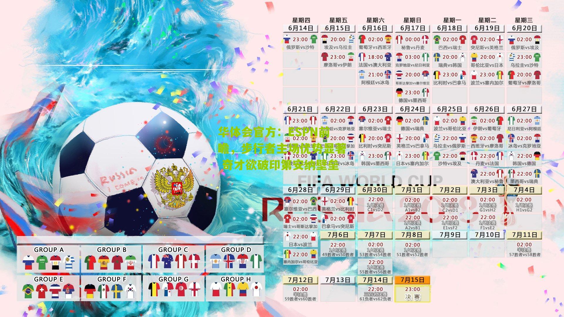 ESPN前瞻，步行者主场优势显著 奇才欲破印第安纳壁垒